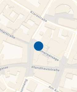 Vorschau: Karte von Sparkasse Mainz - Geldautomat Römerpassage Mainz