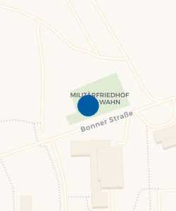 Vorschau: Karte von Militärfriedhof Köln-Wahn