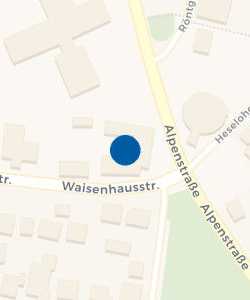 Vorschau: Karte von Amtsgericht Weilheim