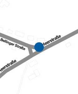 Vorschau: Karte von Erzingen Bundesstraße, Balingen