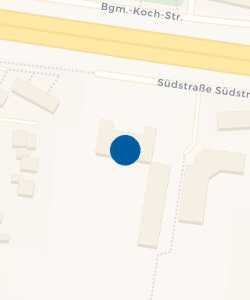 Vorschau: Karte von Kindertagesstätte Süd
