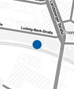 Vorschau: Karte von Bahnhof Leipzig Coppiplatz