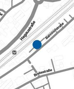Vorschau: Karte von P+R Parkplatz Bahnhof Engen