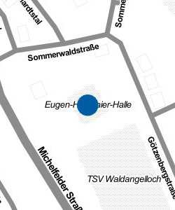 Vorschau: Karte von Eugen-Hagmaier-Halle