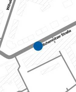 Vorschau: Karte von Haltestelle Alte Spinnerei Bus 22