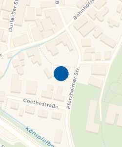 Vorschau: Karte von VR Bank Enz plus eG - Geschäftsstelle Königsbach