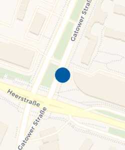 Vorschau: Karte von Bushaltestelle Berlin, Gatower Str./Heerstr.
