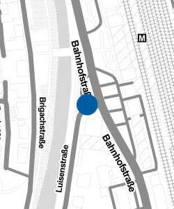 Vorschau: Karte von SVS Ladestation - Bahnhof Villingen