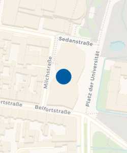 Vorschau: Karte von Universitätsbibliothek Freiburg