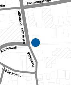 Vorschau: Karte von Kirchplatz / privater Parkplatz
