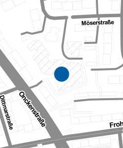 Vorschau: Karte von Ev. Seniorenzentrum Essen-Frohnhausen