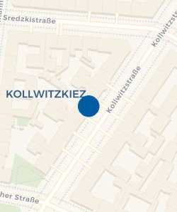 Vorschau: Karte von Fahrradstation am Kollwitzplatz