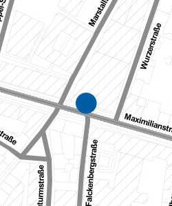 Vorschau: Karte von Maximilianstraße (Hotel Vier Jahreszeiten)