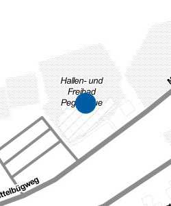 Vorschau: Karte von Hallen- und Freibad Pegnitzaue
