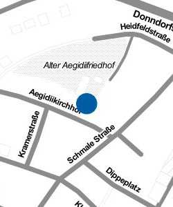 Vorschau: Karte von Jugendzentrum Haltestelle