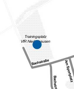 Vorschau: Karte von Trainingsplatz VfR Niederhausen
