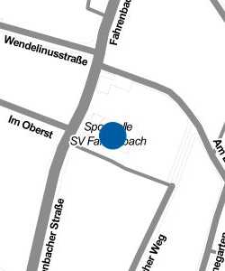 Vorschau: Karte von Sporthalle SV Fahrenbach