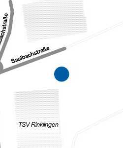 Vorschau: Karte von Gaststätte Saalbachstadion