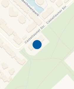 Vorschau: Karte von Kindergarten Castellauner Straße