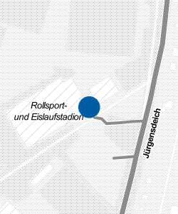 Vorschau: Karte von Gaststätte am Rollsportstadion