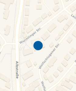 Vorschau: Karte von Evangelische Kindertagesstätte Wurmlinger Straße 47