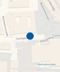 Vorschau: Karte von Haltestelle Köln Hbf