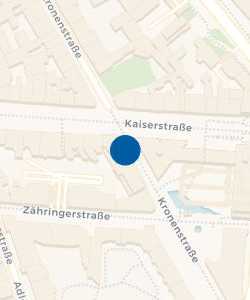 Vorschau: Karte von Buchhandlung am Kronenplatz