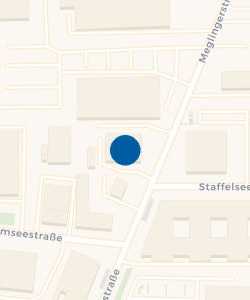 Vorschau: Karte von Polizeiinspektion München 29 (Forstenried)