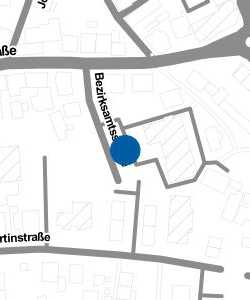 Vorschau: Karte von Bezirksamtsstraße Parkplatz