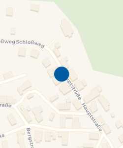 Vorschau: Karte von Pension/Tagungshaus - Zum Dorfkrug