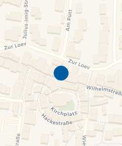 Vorschau: Karte von Volksbank im Bergischen Land, Zweigstelle Wülfrath