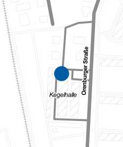Vorschau: Karte von Gaststätte Kegelhalle