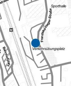 Vorschau: Karte von Franziska-Hager Parkplatz