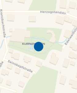 Vorschau: Karte von Minigolf Kurpark Krün