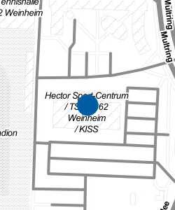 Vorschau: Karte von Hector Sport-Centrum / TSG 1862 Weinheim / KISS