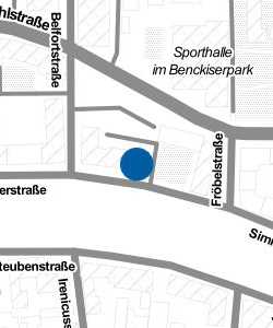 Vorschau: Karte von Arbeitsgericht Pforzheim
