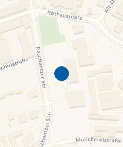 Vorschau: Karte von RS - Raschwitzer Straße (Rathaus)