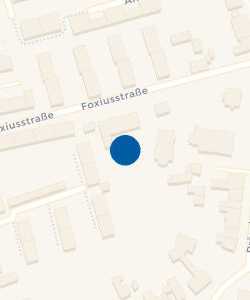 Vorschau: Karte von Kindertagesstätte Foxiusstraße