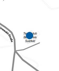 Vorschau: Karte von Tennisclub Blau-Weis Sulzfeld