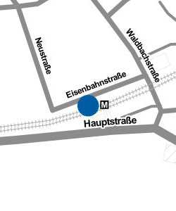 Vorschau: Karte von Bahnhof Hattenheim