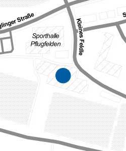 Vorschau: Karte von Bürgerhalle Pflugfelden