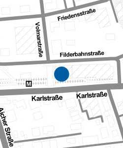 Vorschau: Karte von Bahnhof Filderstadt