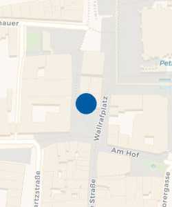 Vorschau: Karte von Montblanc Boutique Köln