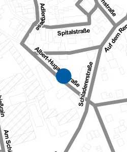Vorschau: Karte von Albert-Hugard-Straße
