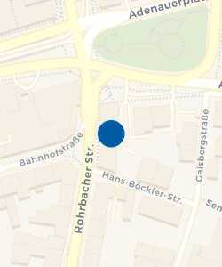 Vorschau: Karte von Verkehrskommissariat Heidelberg