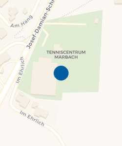 Vorschau: Karte von Tenniscentrum Marbach
