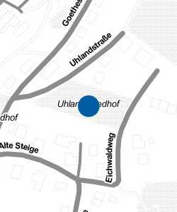 Vorschau: Karte von Uhlandfriedhof