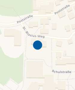 Vorschau: Karte von Kindergarten Sankt Blasius