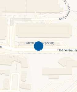 Vorschau: Karte von Hürth Mitte (ZOB)