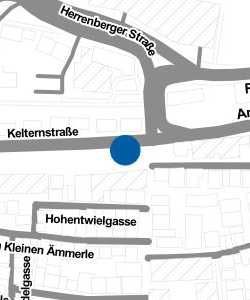 Vorschau: Karte von Keltern-Apotheke Tübingen